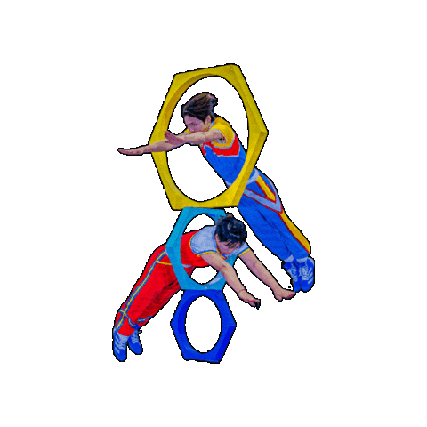 Flip Hoop Sticker by Ringling Bros. and Barnum & Bailey