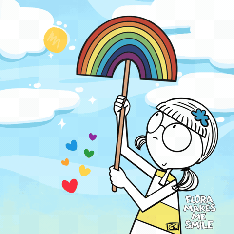 Bonjour Flora GIF