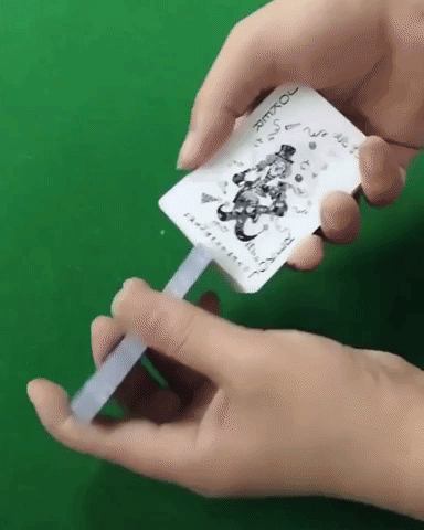 shuffle card trick GIF
