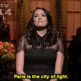 Paris is the city of light- SNL skit