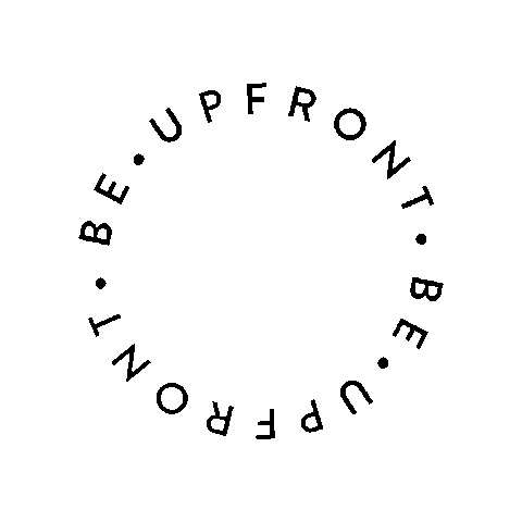 Upfront Cosmetics Sticker