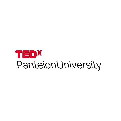 Tedx Sticker by TEDxPanteionUniversity