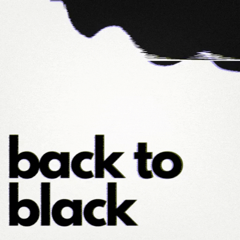 Back To Black GIF by Rit Dye