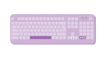 Axodvam Sticker by Alpha Chi Omega HQ