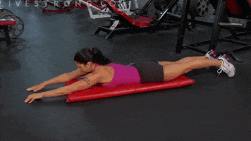 kirbelan superman pose GIF