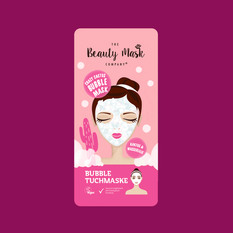 Girl Pink GIF by The Beauty Mask Company®