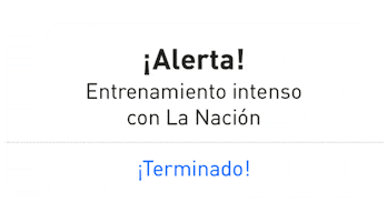 La Nacion Fitness Sticker