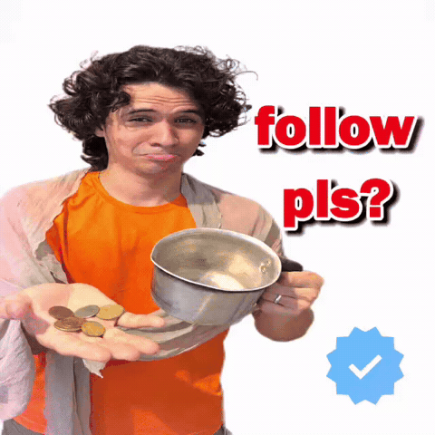 Follow Me Please GIF