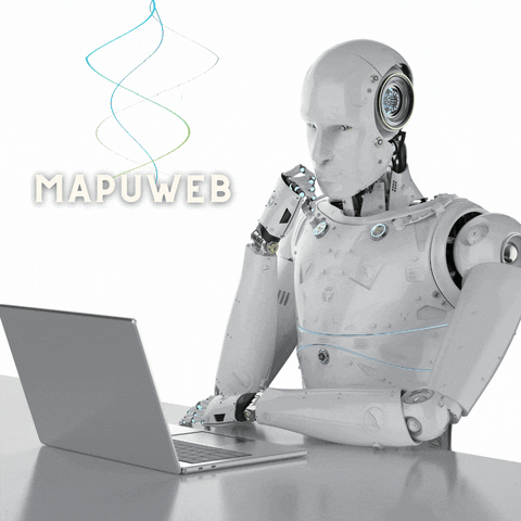 MapuWeb robot corporativo disenos mapuweb GIF