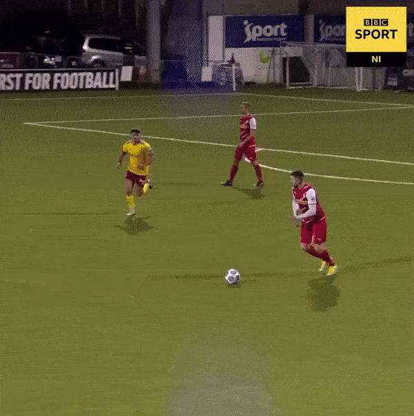 Goal Delivery GIF by Cliftonville Football Club
