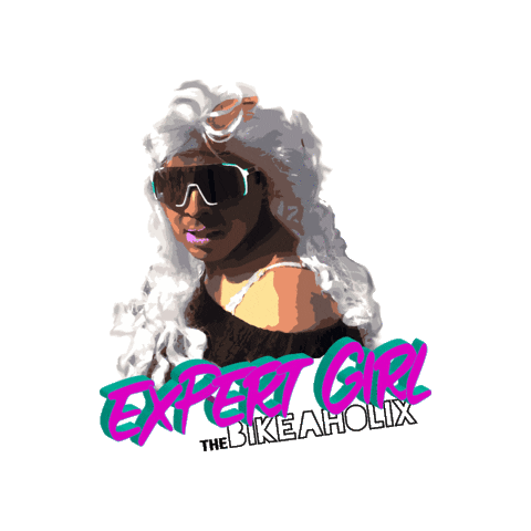 The Bikeaholix Sticker