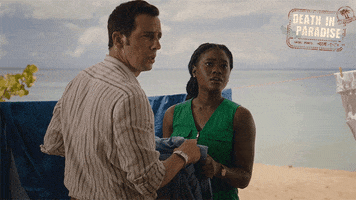 Awkward Dip GIF by Death In Paradise