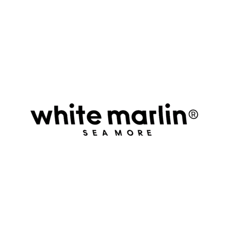 White Marlin Sopot Sticker