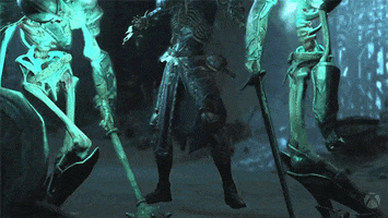 Rise From The Dead Skeleton GIF by Xbox
