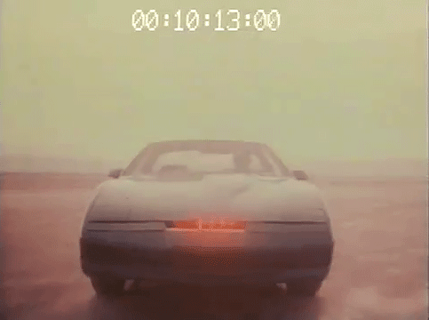 Awesome Gif Image Knight Rider Car Gif