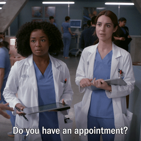 Asking Greys Anatomy GIF by ABC Network