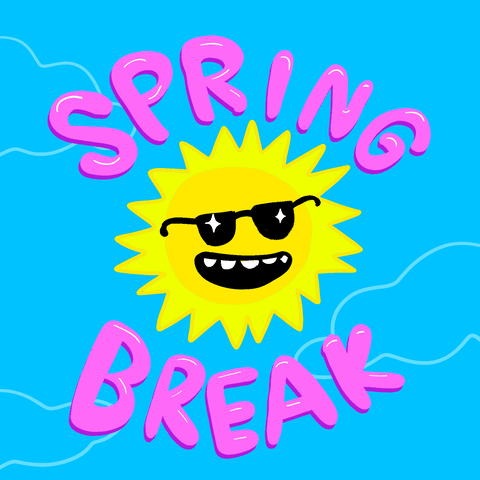 Spring Break Sun GIF by megan lockhart