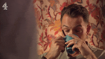 Hot Chocolate Charlie GIF by Hollyoaks
