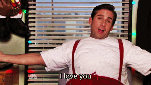 The Office Love Gif