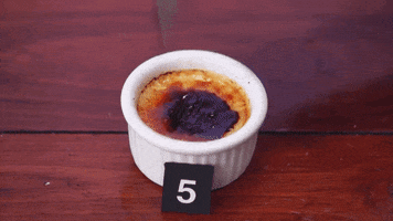Creme Brulee Dessert GIF by Super Deluxe