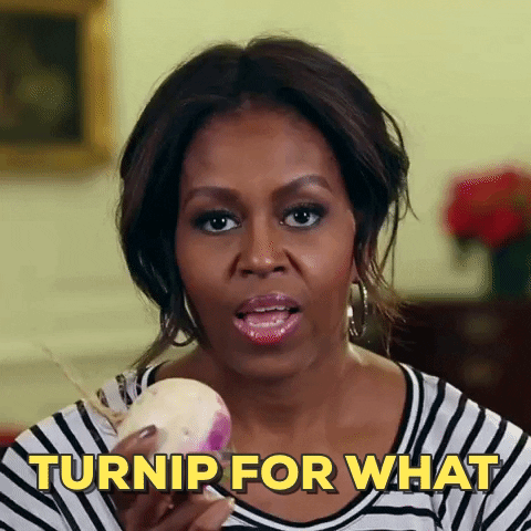 Turn Up Turnip GIF by Obama