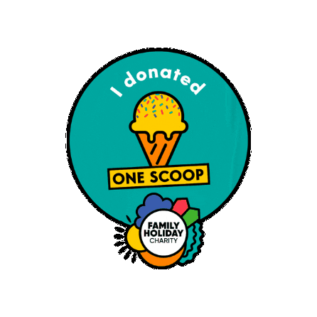 Family Holiday Charity Sticker