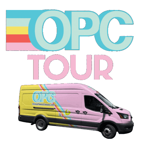 Opc Sticker by Online Pilates Classes by Lesley Logan