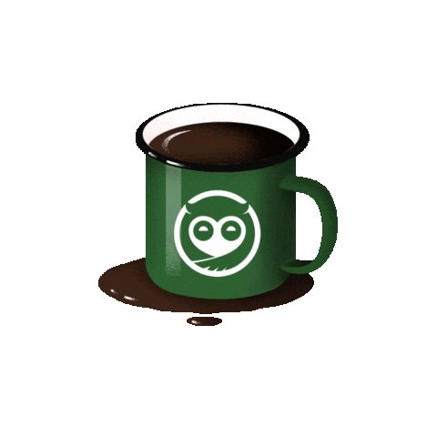 Sleepy Owl Coffee Sticker