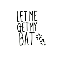Angry Bat Sticker