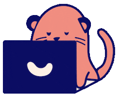 Working Work From Home Sticker by OtterHalf