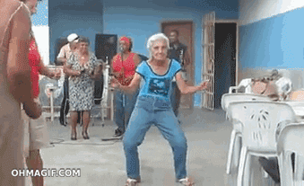 Old Women Dancing GIFs - Get the best GIF on GIPHY