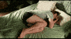 waking up no GIF