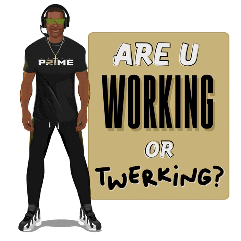 Work Hard What Are You Doing GIF by SportsManias