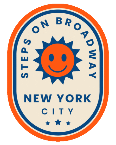 Steps on Broadway Sticker