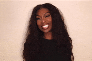 Steph Idk GIF by XOXO Virgin Hair