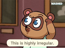 This Is Weird Animal Crossing GIF by Mashed
