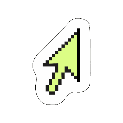 Point Pil Sticker by valentinagency