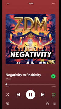 negativity to positivty