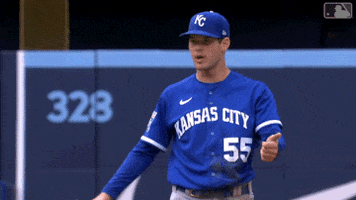 Sport Thumbs Up GIF by Kansas City Royals