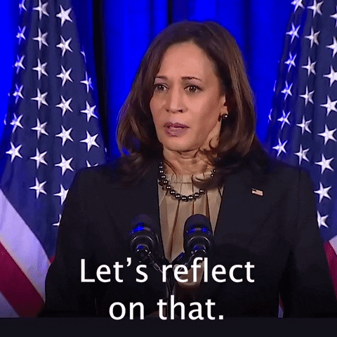Reflect Kamala Harris GIF by The Democrats