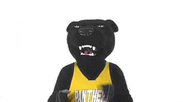 College Panthers Sticker by ODU Admission