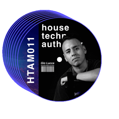 Vinyl Tech House Sticker by aboywithabag