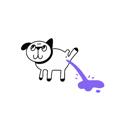 Dogfriendly Map Sticker