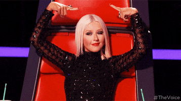 christina aguilera television GIF by The Voice