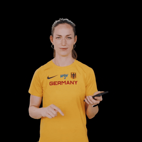 DeutscherLeichtathletikVerband sport swipe germany app GIF