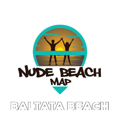Baltata Sticker by nudebeachmap