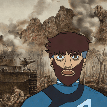 Reed Richards 1000 Yard Stare GIF