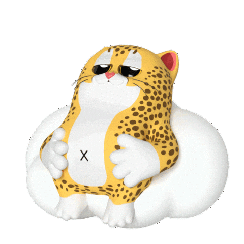 Cat 摸 Sticker by Liberty Cats Emojis