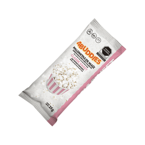 Snack Popcorn Sticker by 4Buddies