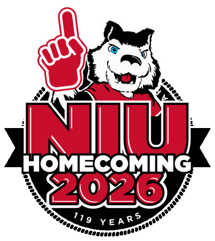 Fall Mascot Sticker by Northern Illinois University